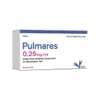 Pulmares, 0,25 mg / ml, 2 ml, shisha. № 20